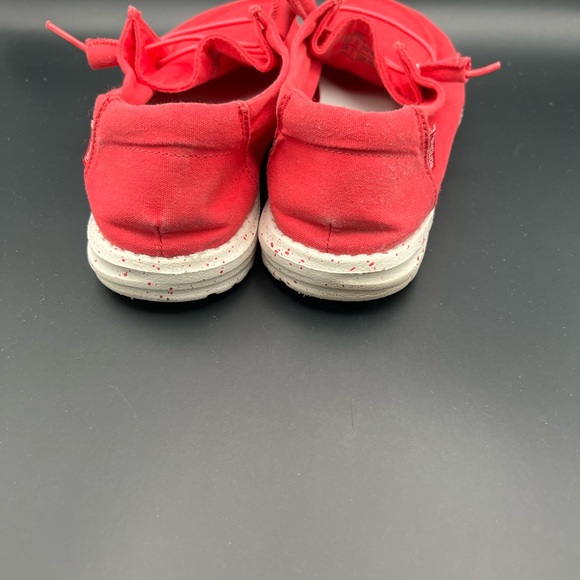 Hey Dude Wendy Coral/Red– Women’s Size 9 - Picture 5 of 5